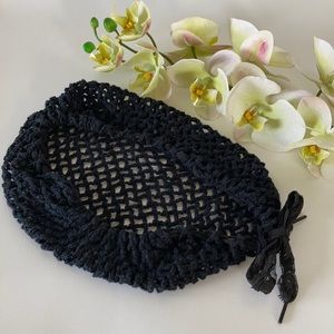 Vintage 1940s Hand Made(crochet) Mesh Snood